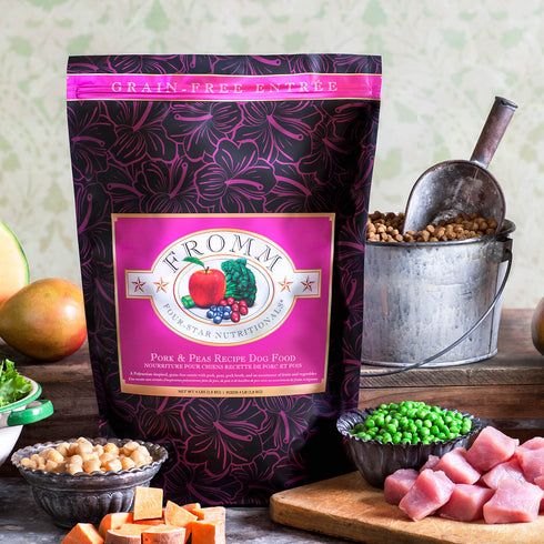 Fromm Four-Star Dry Dog Food - Pork & Peas - 12lb Bag
