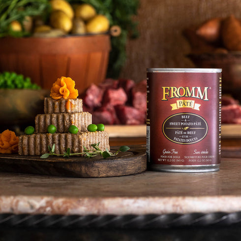 Fromm Pâté Wet Dog Food - Beef & Sweet Potato - 12.2oz Can