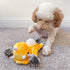 Territory 2-In-1 Dog Toy - Triceratops - 9"