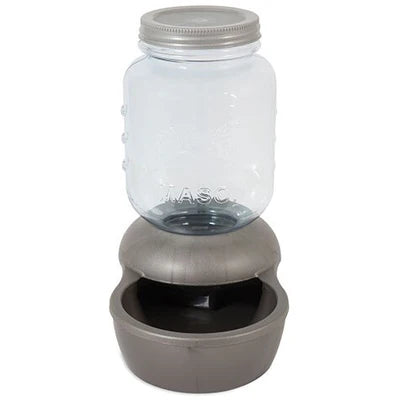 Petmate Mason Jar Gravity Pet Waterer - 1-Gal