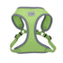 Costal Comfort Soft Reflective Wrapping Adjustable Dog Harness - Large 1" x 28-36" - 50-80lbs - Lime