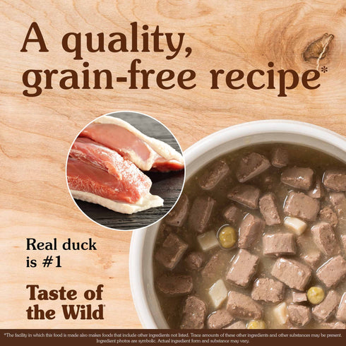 Taste of the Wild Wetlands Wet Dog Food - Fowl in Gravy - 13.2oz Can