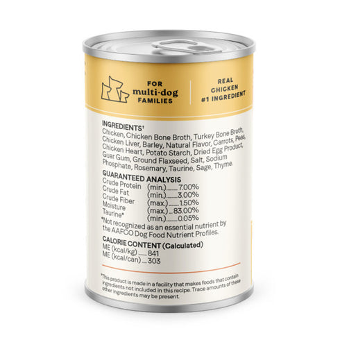 Canidae All Life Stages Chunky Stew Toppers Wet Dog Food Topper - Chicken & Vegetable - 12oz Can