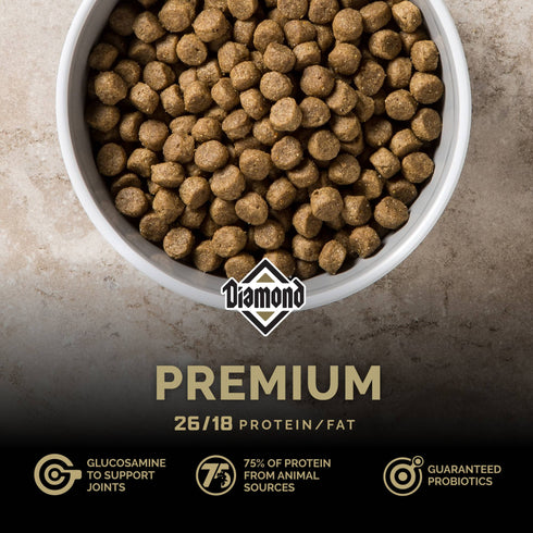 Diamond Premium Adult Dry Dog Food - Chicken - 40lb Bag