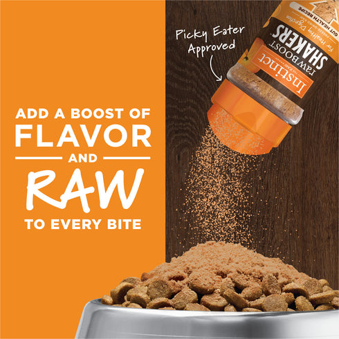 Instinct Raw Boost Shakers Food Mixer For Dogs - Chicken - 5.5oz Shake Bottle