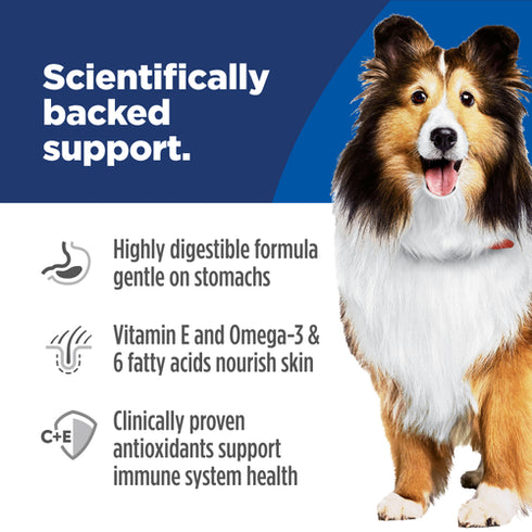 Hill's Science Diet Adult Sensitive Stomach & Skin Wet Dog Food - Salmon & Vegetable - 12.8oz Can