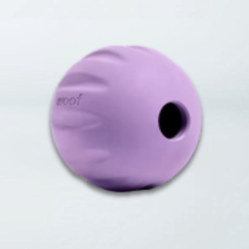 Woof Fllyball Treat & Fetch Dog Toy - Lavender