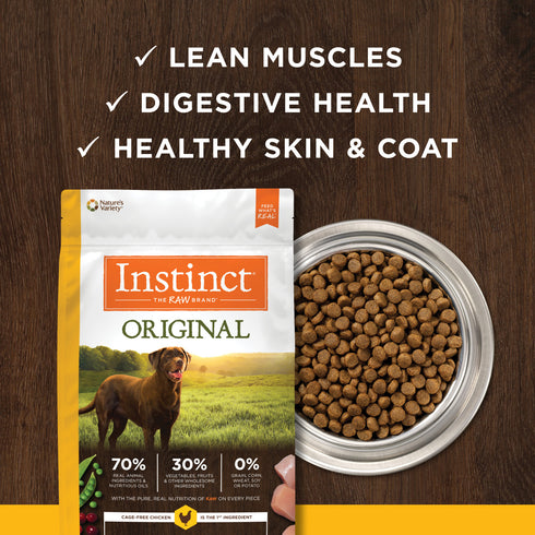 Instinct Original Dry Dog Food - Real Chicken - 22.5lb Bag