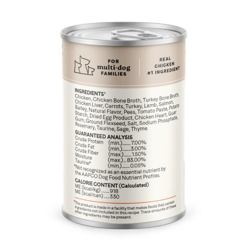 Canidae All Life Stages Chunky Stew Toppers Wet Dog Food - Multi Protein & Veggie - 12oz Can