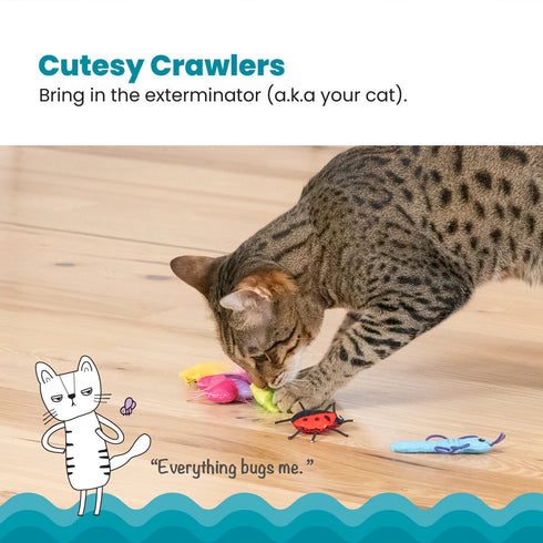 Catstages Cute As A Buy Cat Toys - 6 Pack
