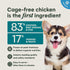 Instinct FreshRaw Bites Puppy Frozen Raw Dog Food - Chicken - 3lb Bag