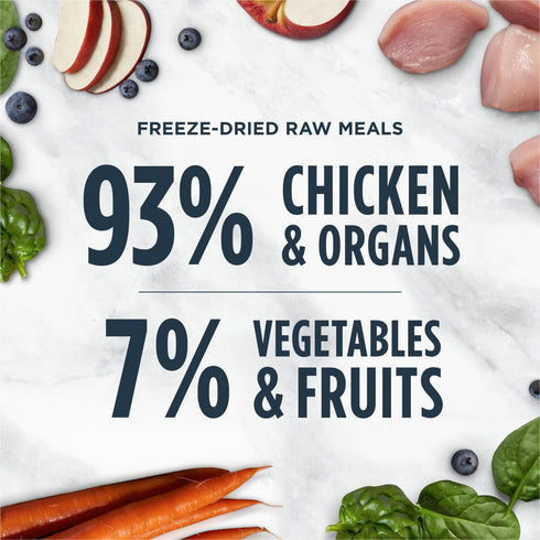 Instinct Raw Meals Freeze Dried Cat Food - Cage-Free Chicken - 9.5oz Pouch