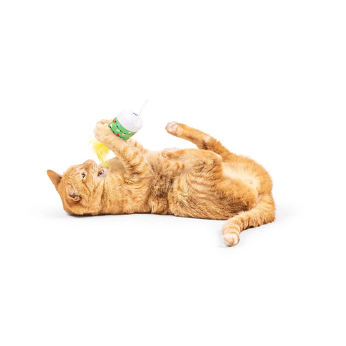 Huxley & Kent Meh' Christmas Kitty Flinger Cat Toy