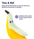 Catstages Dental Banana Cat Chew Toy