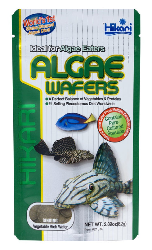 Hikari Algae Wafers Rapidly Sinking Wafer 82gm - Poudre Pet and Feed Supply
