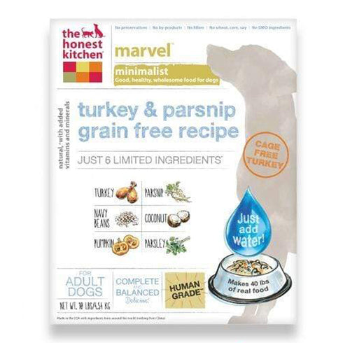 Honest Kitchen Limited Ingredient Grain Free Turkey Recipe Dehydrated Dog Food 10lb - Poudre Pet and Feed Supply