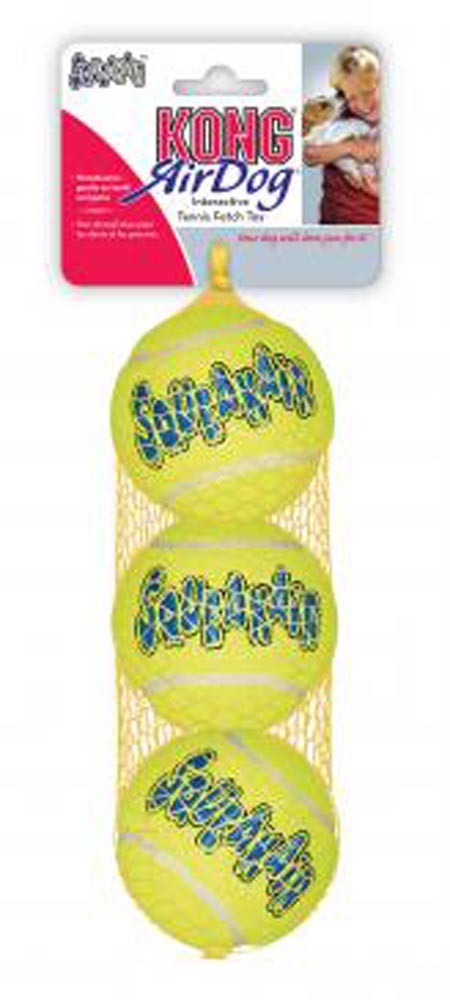 Kong Squeakair Ball Medium 3 Pack for Dogs - Poudre Pet and Feed Supply