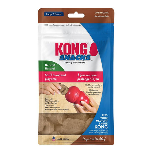 KONG Snacks Liver Dog Treats Large - Poudre Pet and Feed Supply