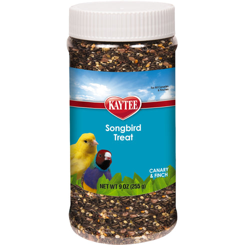 Kaytee Songbird Treat Jar - Canary & Finch 9 oz - Poudre Pet and Feed Supply