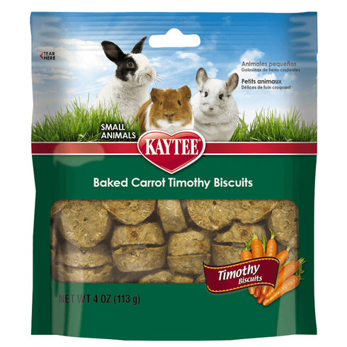 Kaytee Baked Carrot Treat for small animals 4oz - Poudre Pet and Feed Supply