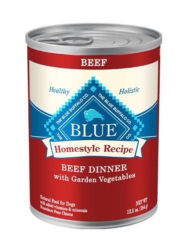 Blue Buffalo Beef Dinner with Garden Vegetables 12.5oz - Poudre Pet and Feed Supply