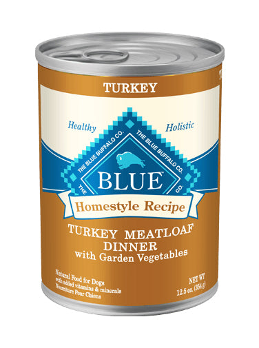 Blue Buffalo Turkey Meatloaf Dinner with Garden Vegetables 12.5oz - Poudre Pet and Feed Supply
