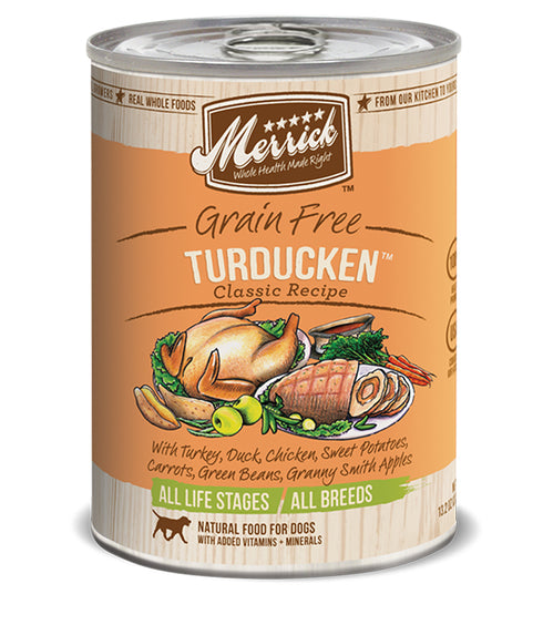 Merrick Grain Free Turducken Classic Recipe 13.2oz - Poudre Pet and Feed Supply