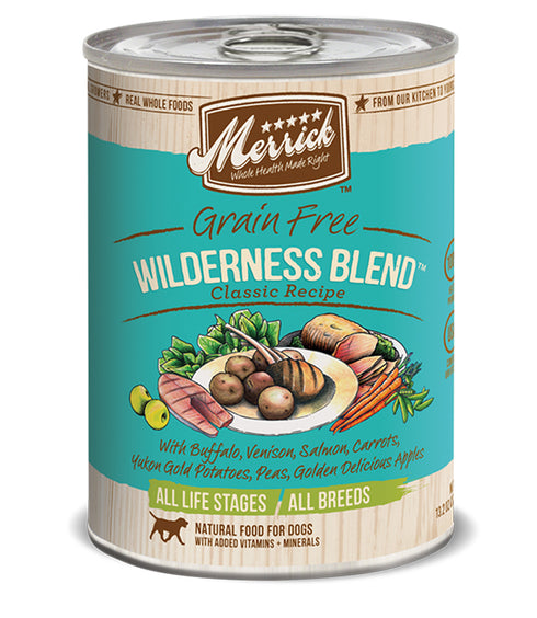 Merrick Grain Free Wilderness Blend Classic Recipe 13.2oz - Poudre Pet and Feed Supply