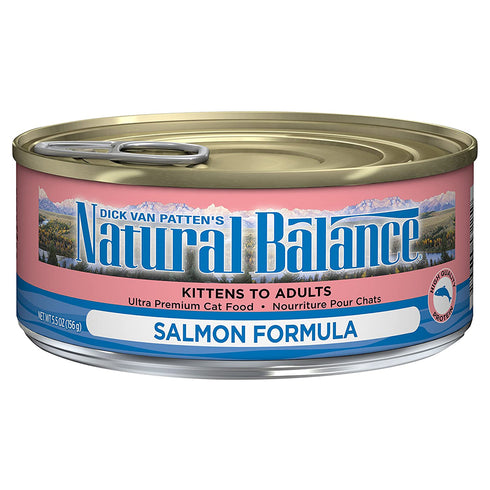 Natural Balance Original Ultra Premium Salmon Formula Wet Cat Food 5.5oz - Poudre Pet and Feed Supply