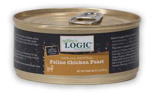 Nature's Logic NL CN CAT CHICKEN 5.5oz - Poudre Pet and Feed Supply