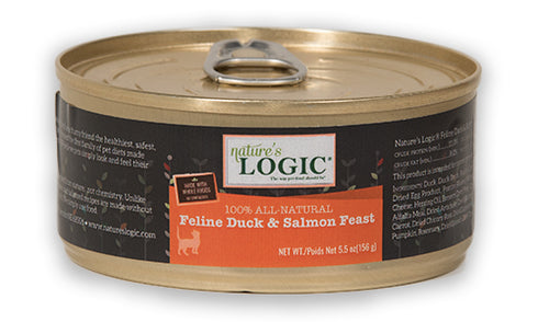 Nature's Logic NL CN CAT DUCK/SALMON 5oz - Poudre Pet and Feed Supply