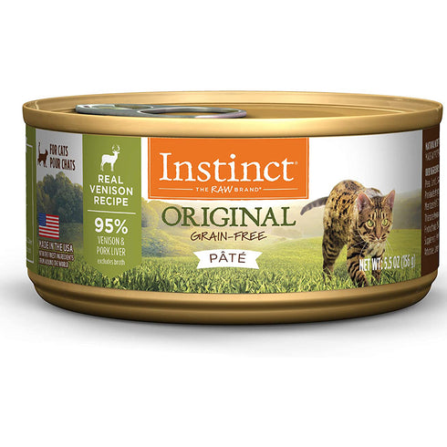 Instinct Original Real Venison Recipe Cat Food 5.5oz - Poudre Pet and Feed Supply