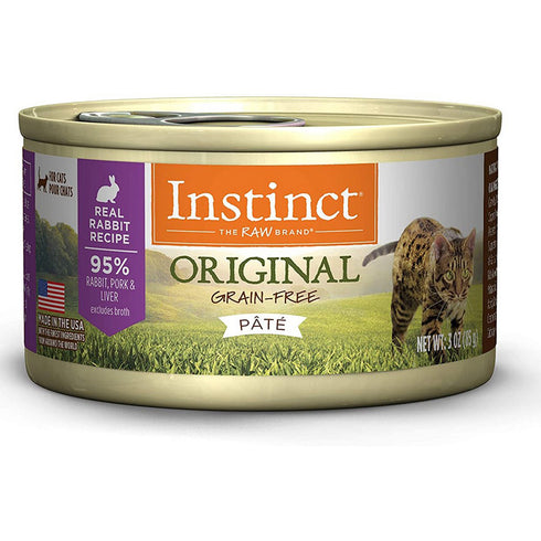 Instinct Original Real Rabbit Recipe Cat Food 3oz - Poudre Pet and Feed Supply