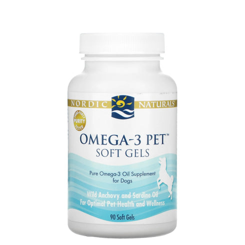 Nordic Naturals Omega-3 Pet Soft Gels 90 Count - Poudre Pet and Feed Supply