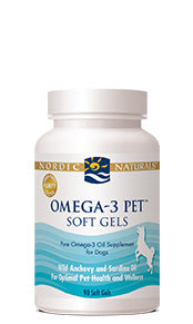 Nordic Naturals Omega-3 Pet Soft Gels 180 Count - Poudre Pet and Feed Supply
