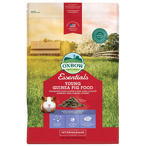 Oxbow Essentials Young Guinea Pig Food 10lb - Poudre Pet and Feed Supply
