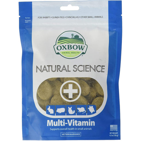 Oxbow Natural Science Multi-Vitamin 60Ct - Poudre Pet and Feed Supply