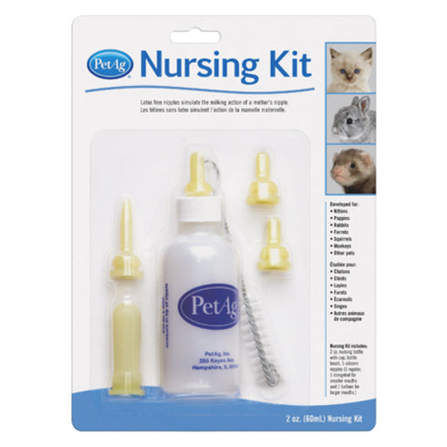 Pet AG Nursing Kit with Brush - Poudre Pet and Feed Supply