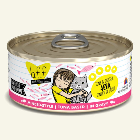 BFF Tuna & Chicken 4Eva Dinner in Gravy 5.5oz - Poudre Pet and Feed Supply