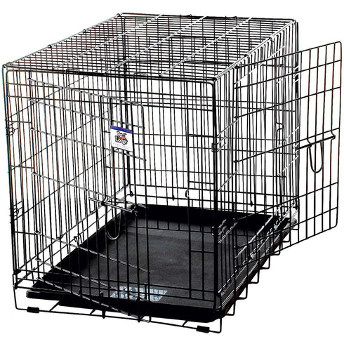 Pet Lodge Giant Wire Double Door Crate - Poudre Pet and Feed Supply