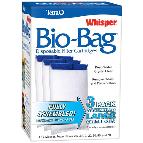 Tetra Bio-Bag Cartridge Large 3 Count - Poudre Pet and Feed Supply