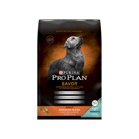 Pro Plan Adult Shredded Blend Chicken & Rice Formula 18lb - Poudre Pet and Feed Supply