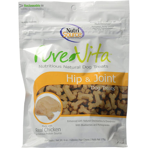 PureVita Hip & Joint Dog Treats 6oz - Poudre Pet and Feed Supply