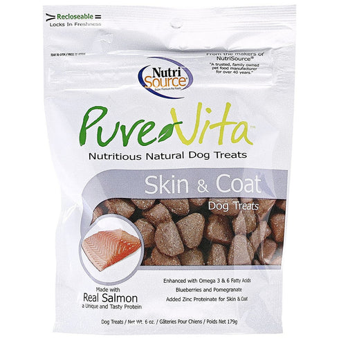 PureVita Skin & Coat Dog Treats 6oz - Poudre Pet and Feed Supply