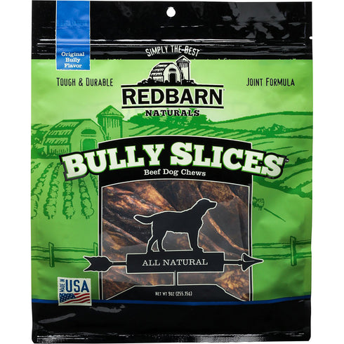 Redbarn Naturals Bully Slices Dog Treats 9oz - Poudre Pet and Feed Supply