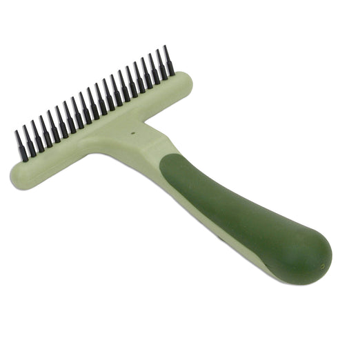 Safari Single Row Undercoat Rake - Poudre Pet and Feed Supply