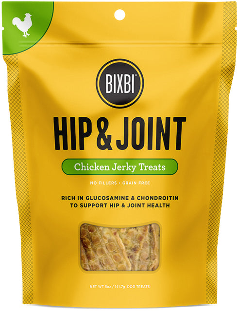 Bixbi Pet Hip and Joint Chicken Jerky 10oz - Poudre Pet and Feed Supply