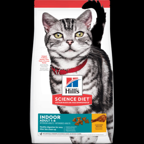 Science Diet Adult Indoor Dry Cat Food 3.5lb - Poudre Pet and Feed Supply