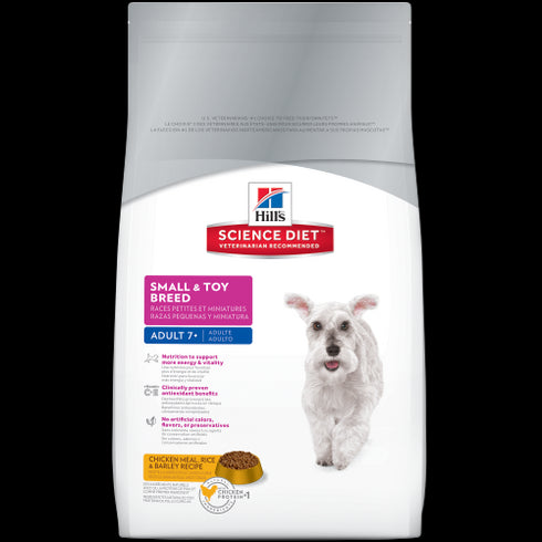 Science Diet Small & Toy Breed Mature Dry Dog Food 4.5lb - Poudre Pet and Feed Supply
