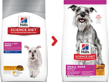 Science Diet Adult 7+ Small & Toy Breed Dry Dog Food 15.5lb - Poudre Pet and Feed Supply